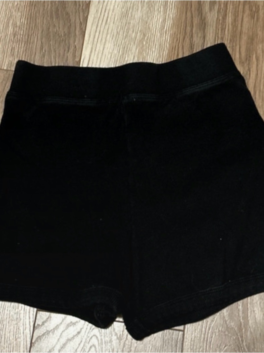 Zara Black Stretch High-Waist Bike Shorts